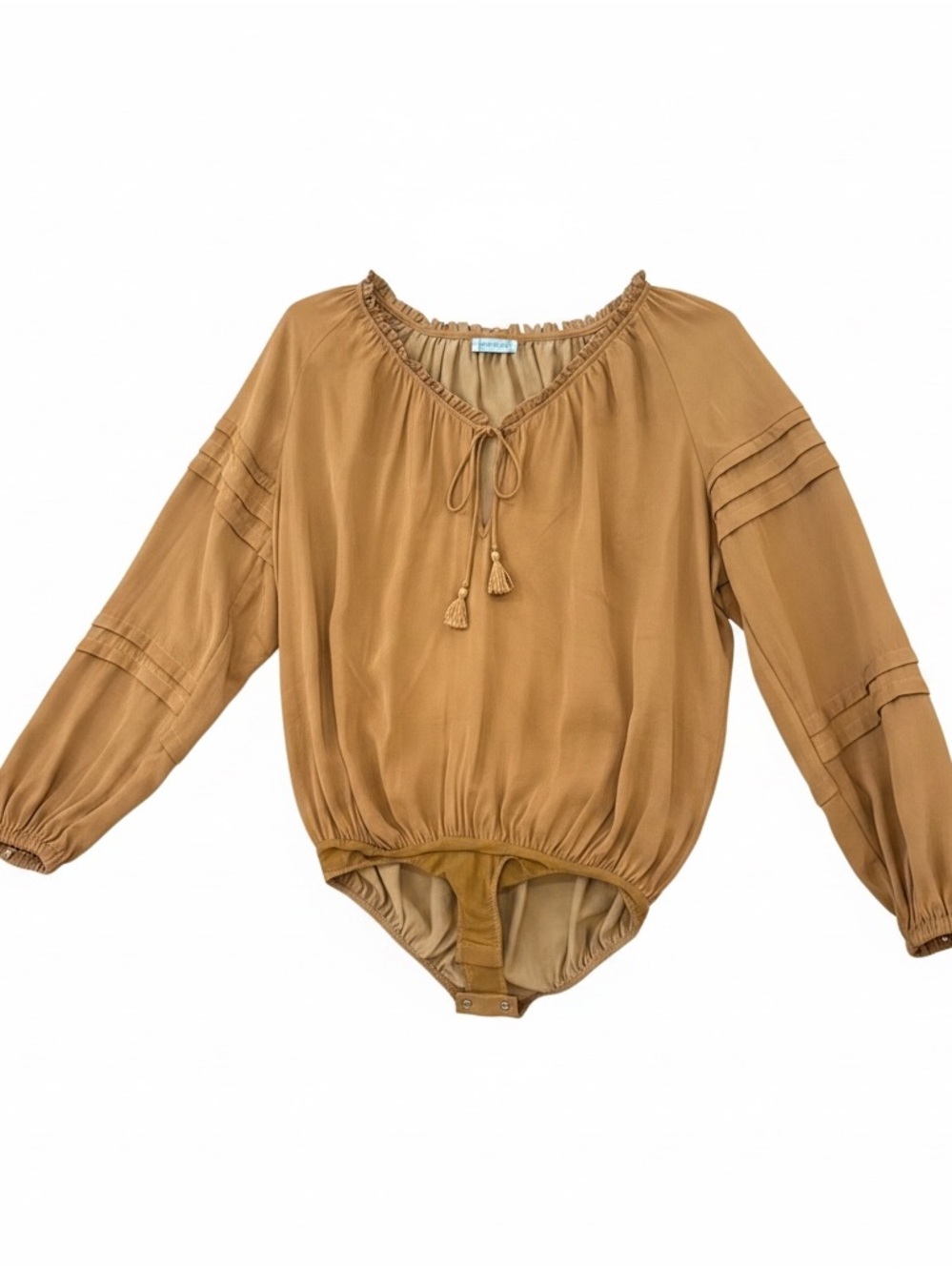 Free people size M silk bodysuit